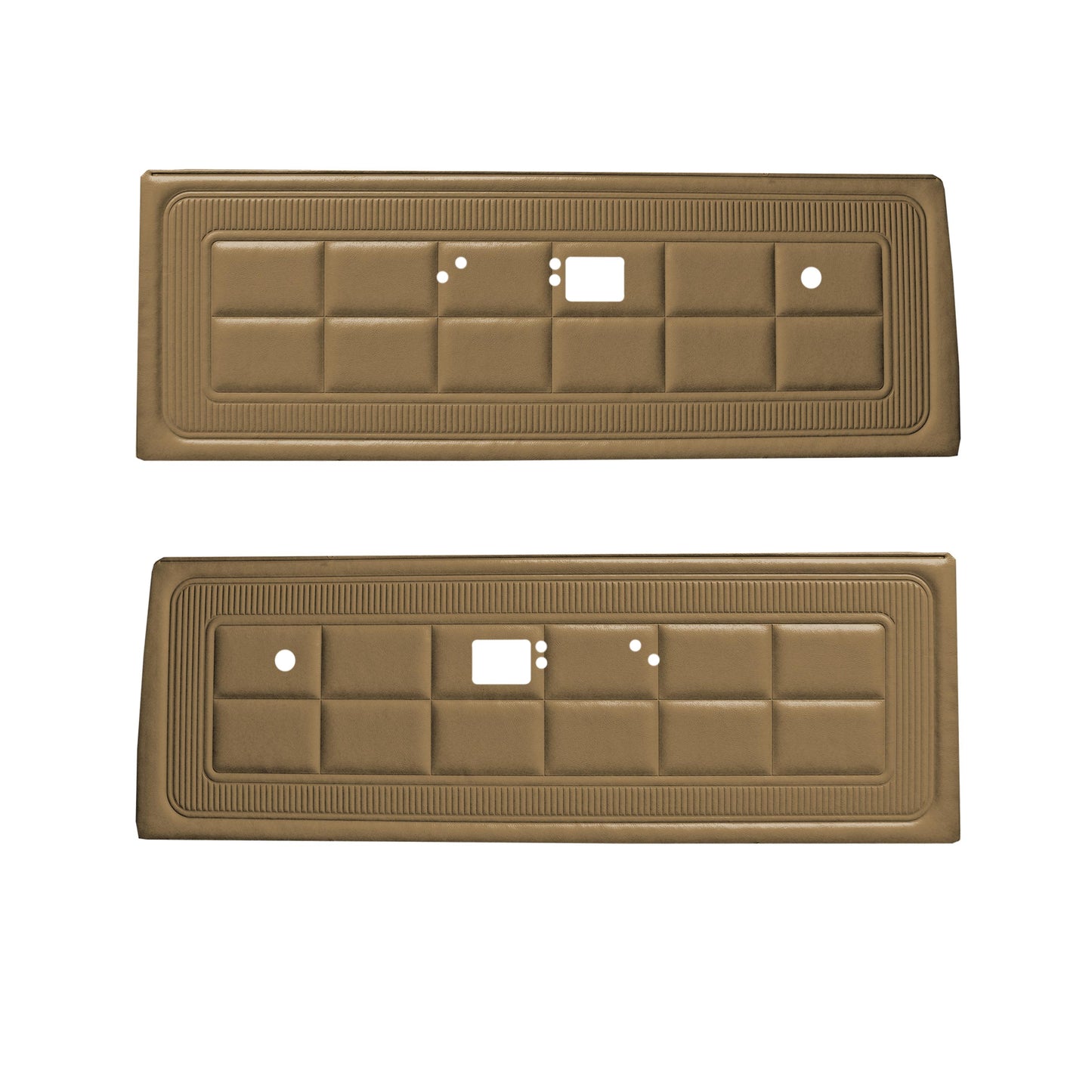 69 DART CUSTOM FRONT DOOR PANELS - SADDLE