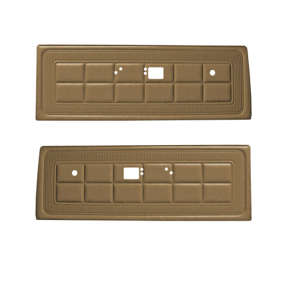 69 DART CUSTOM FRONT DOOR PANELS - SADDLE