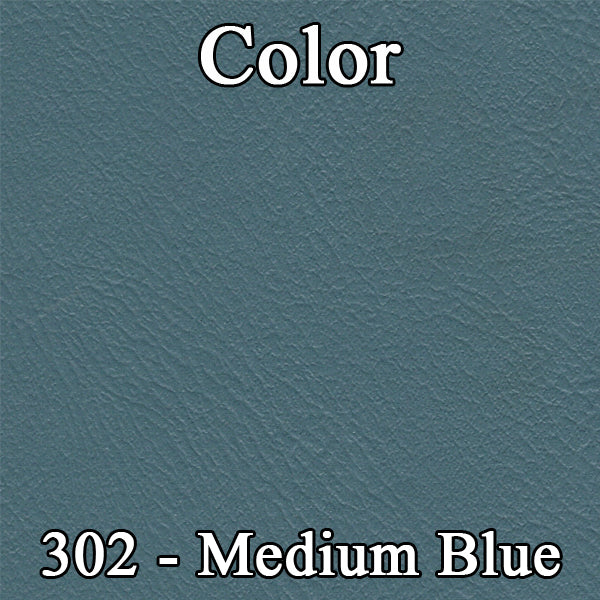 63 SPORT FURY CONV REAR PANELS W/ ARMREST- BLUE W/ LT BLUE