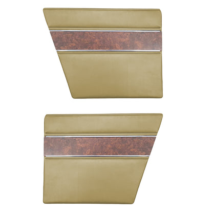 68 BARRACUDA "DELUXE" FASTBACK REAR PANELS - EMBER GOLD