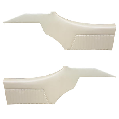 68 CUTLASS SUPREME HOLIDAY COUPE REAR PANELS (PRE-ASSEMBLED) - PARCHMENT