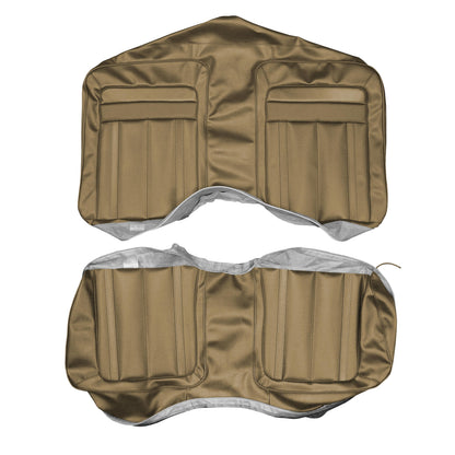 70 BARRACUDA GRAN COUPE CONV. REAR UPHOLSTERY - SRM GOLD