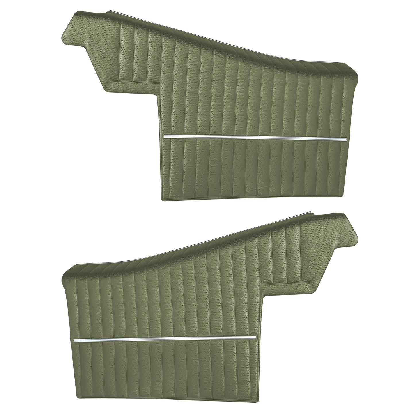69 CUTLASS 'S'/442 CONVERTIBLE REAR PANELS (PRE-ASSEMBLED) - GREEN