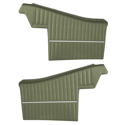 69 CUTLASS 'S'/442 CONVERTIBLE REAR PANELS (PRE-ASSEMBLED) - GREEN