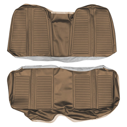 67 SATELLITE/GTX HARDTOP REAR UPHOLSTERY - COPPER