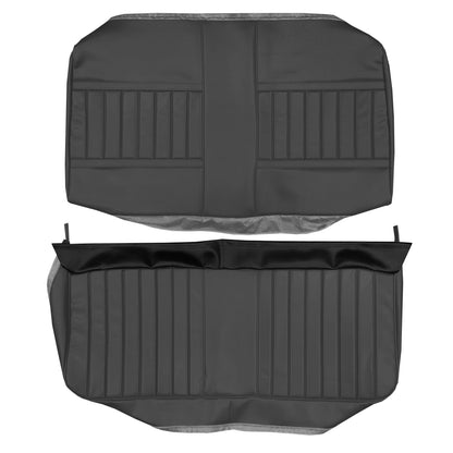 71 SKYLARK/GS "DELUXE" CONVERTIBLE REAR UPHOLSTERY - BLACK