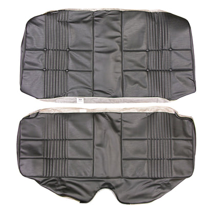 68 CORONET 500/RT HARDTOP REAR UPHOLSTERY - BLACK