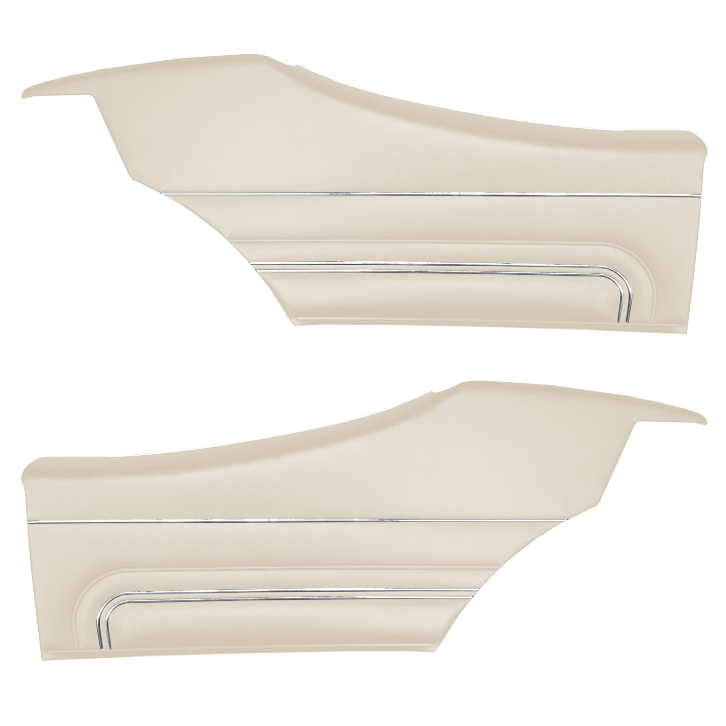 71 GTO/LEMANS SPORT HARDTOP REAR PANELS (PRE-ASSEMBLED) - PEARL WHITE