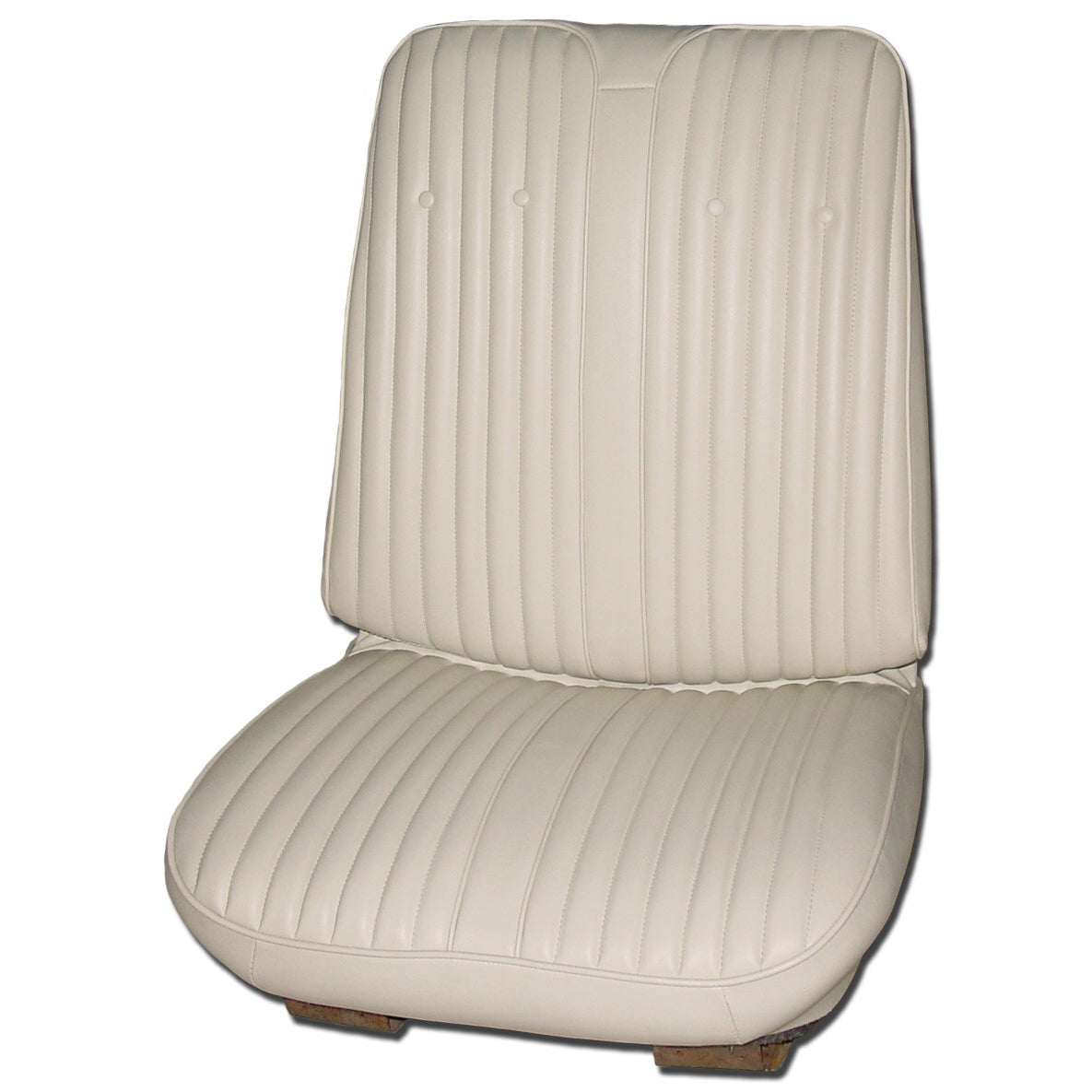 69 CUTLASS SUPREME BUCKET SEAT UPHOLSTERY - PARCHMENT