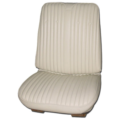 69 CUTLASS SUPREME BUCKET SEAT UPHOLSTERY - PARCHMENT