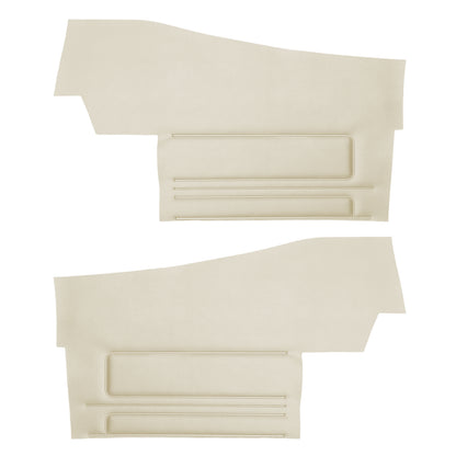 68 GTO/LEMANS CONVERTIBLE REAR PANELS (UNASSEMBLED) - PARCHMENT