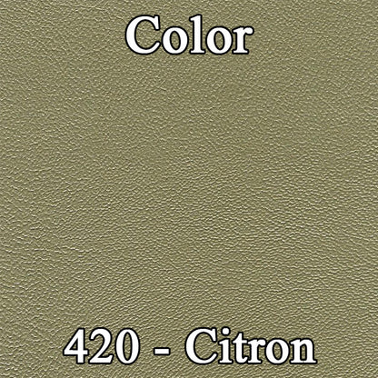 66 SATELLITE CONVERTIBLE REAR PANELS - CITRON
