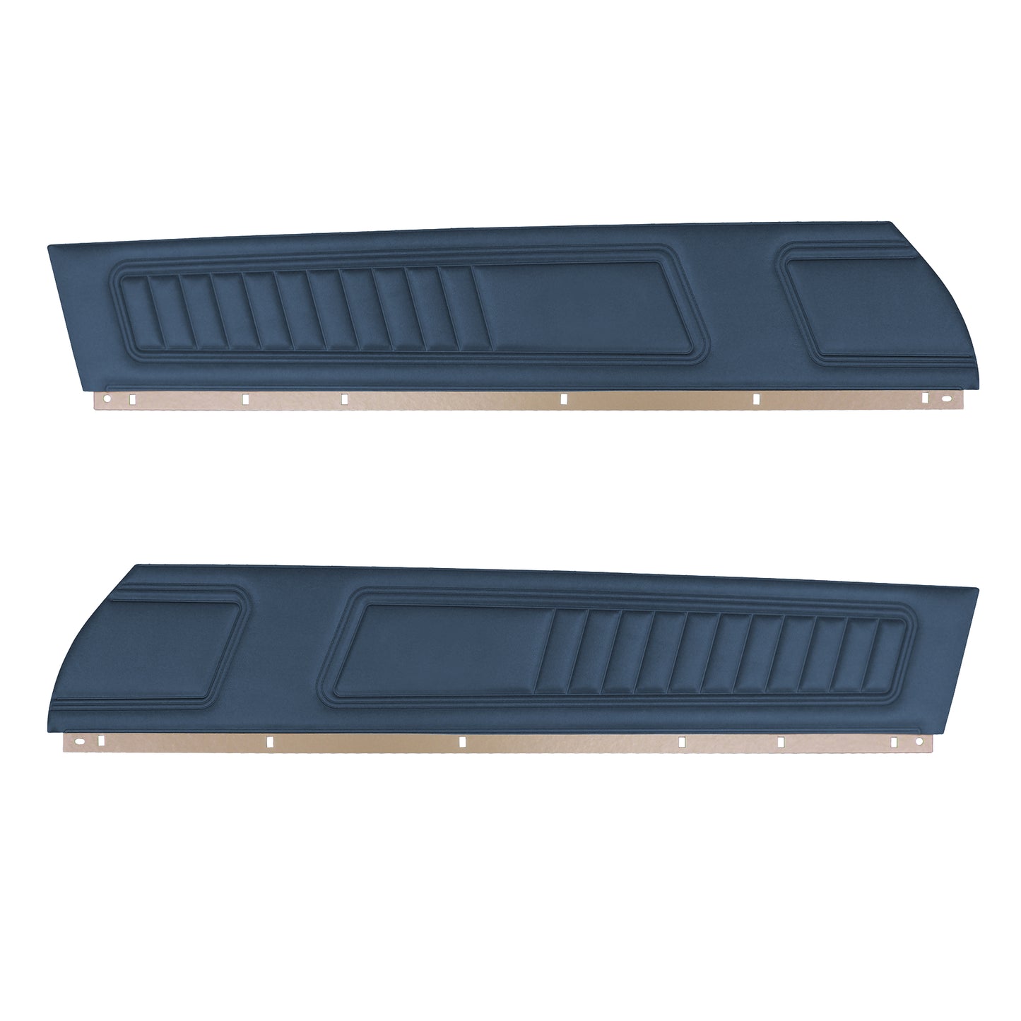 72 CAMARO "STANDARD" UPPER DOOR PANELS - BLUE