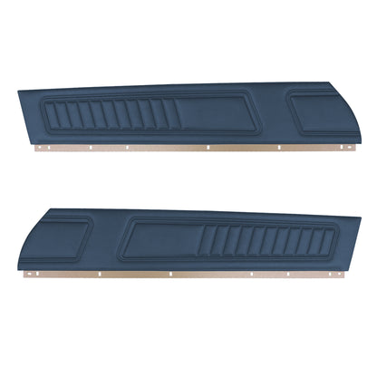 72 CAMARO "STANDARD" UPPER DOOR PANELS - BLUE
