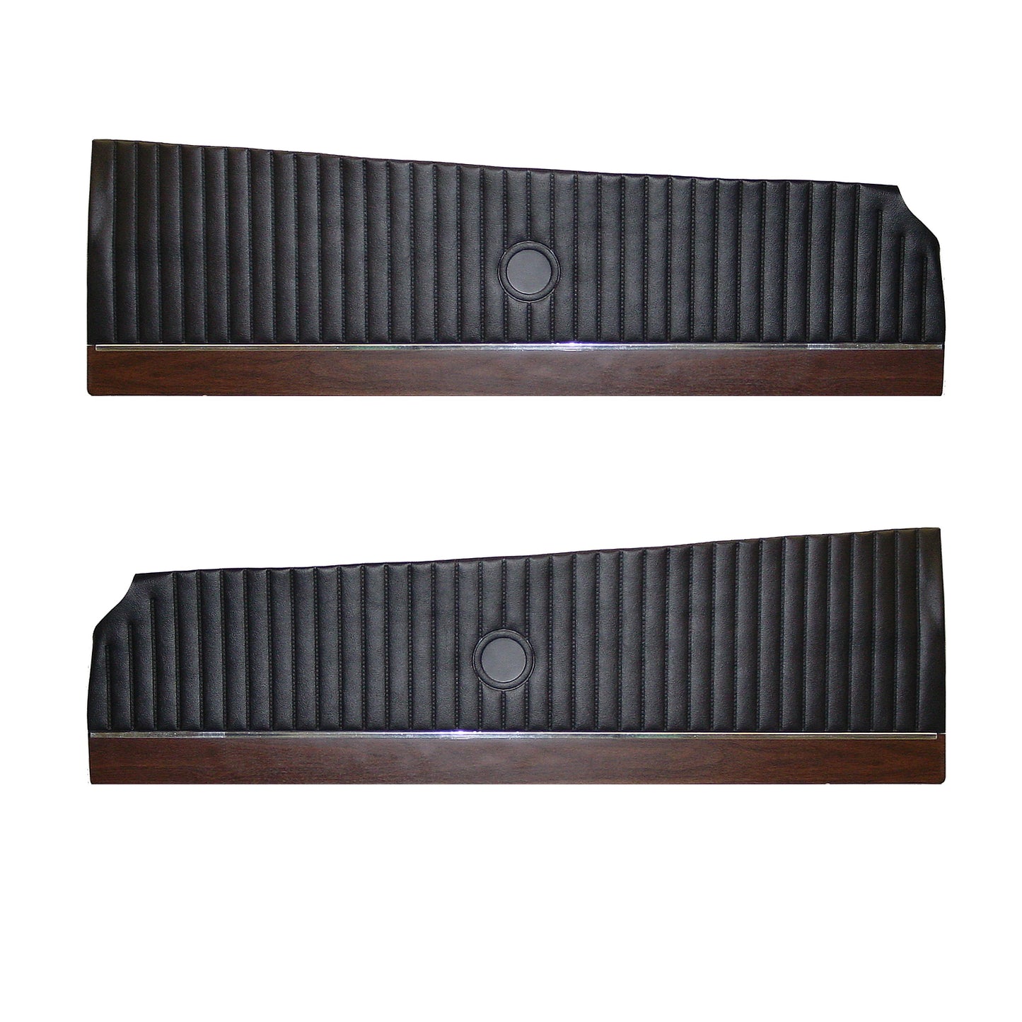 71 CHARGER RT/500 FRONT UPPER DOOR PANELS - BLACK