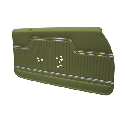 71 EL CAMINO DOOR PANELS (PRE-ASSEMBLED) - JADE GREEN