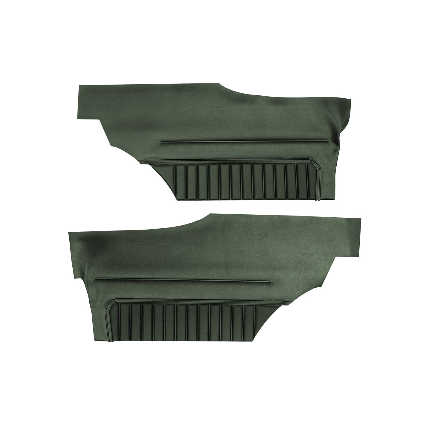 70 MONTE CARLO HARDTOP REAR PANELS (UNASSEMBLED) - GREEN