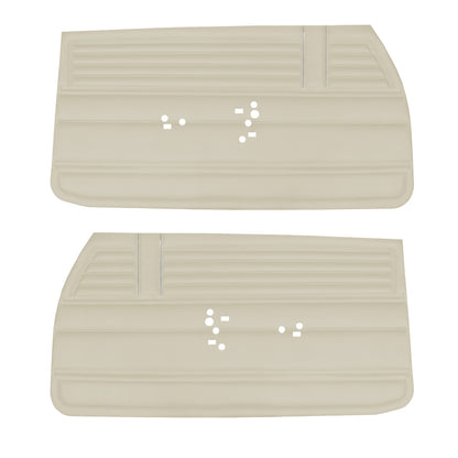 68 CHEVELLE/MALIBU FRONT DOOR PANELS (UNASSEMBLED) - PARCHMENT