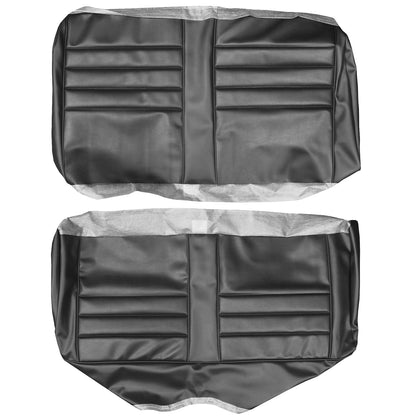 65 CHEVELLE/MALIBU CONVERTIBLE REAR UPHOLSTERY - BLACK