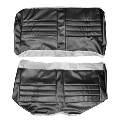 65 CHEVELLE/MALIBU HARDTOP REAR UPHOLSTERY - BLACK