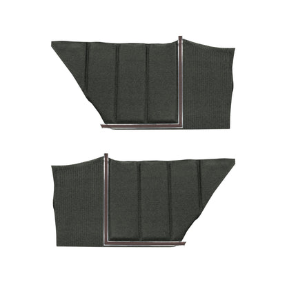 71 CHARGER SE HARDTOP UPPER REAR PANELS - GREEN