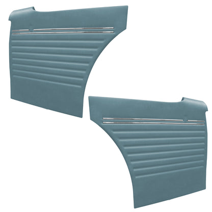 70 REBEL/REBEL MACHINE HARDTOP REAR PANELS (PRE-ASSEMBLED) - BLUE