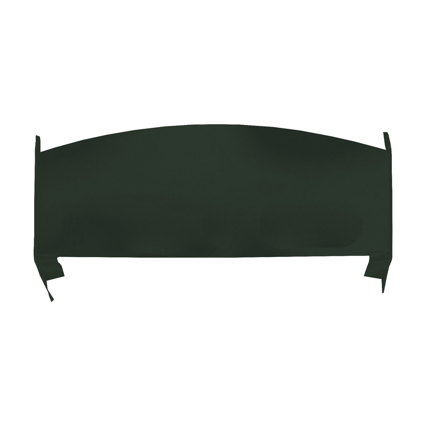 73 DUSTER/DART SPORT PACKAGE TRAY W/O SPEAKER CUT-OUTS - GREEN