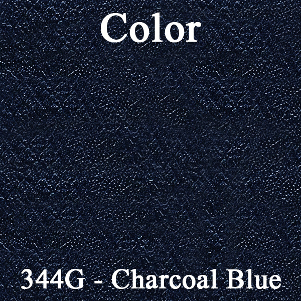 65 CHEVELLE/MALIBU BUCKET SEAT UPHOLSTERY - SRM CHARCOAL BLUE /SRM SLATE