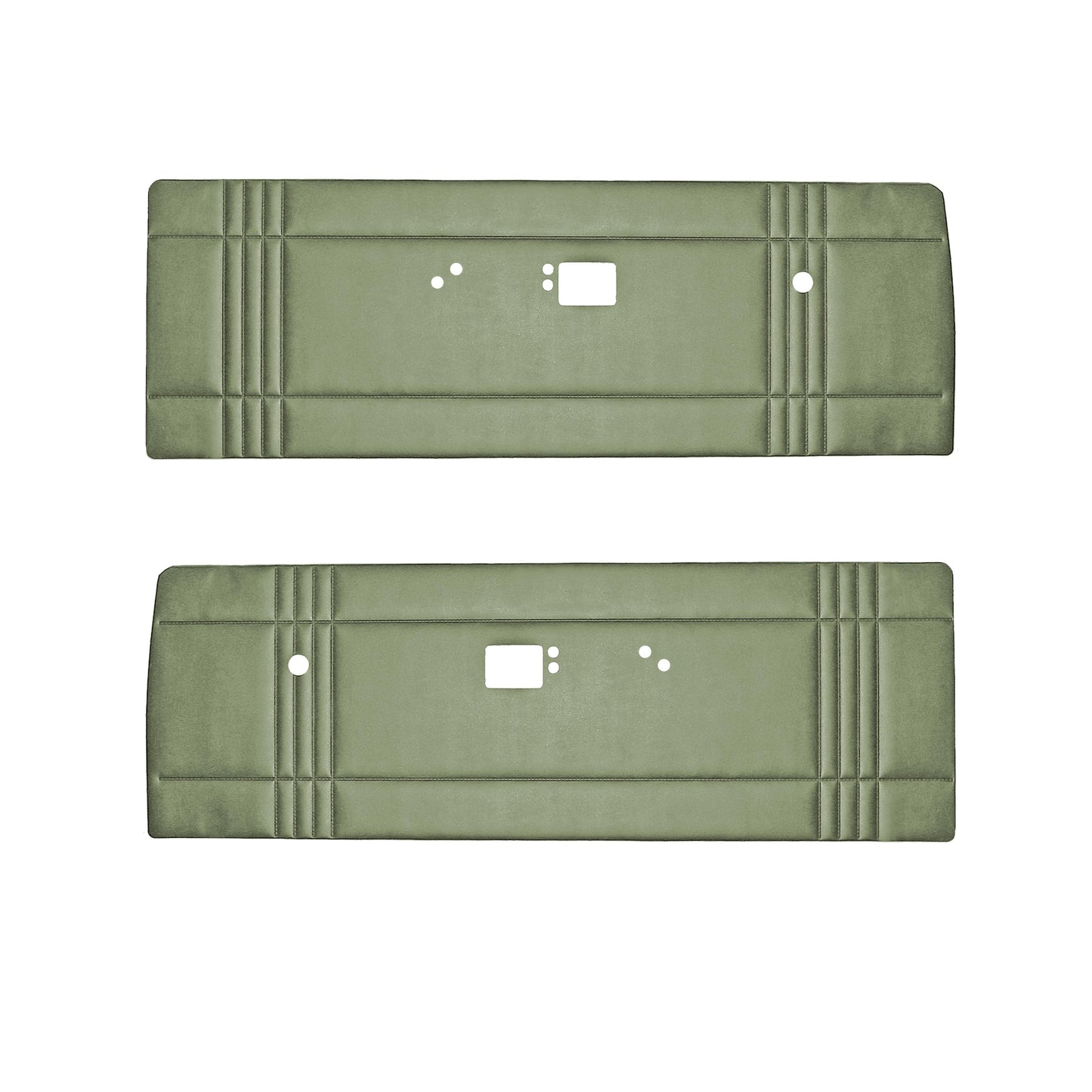 68 DART 270 FRONT DOOR PANELS - LIGHT GREEN
