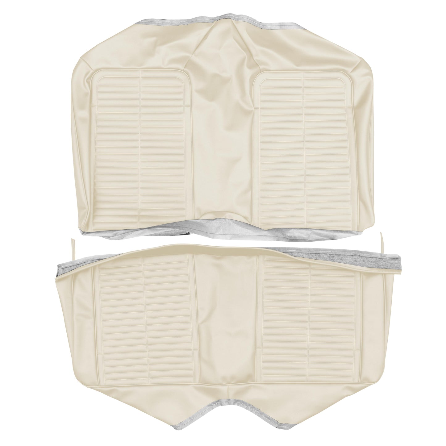 68 FIREBIRD "STANDARD" FIXED HTP REAR UPHOLSTERY - PARCHMENT
