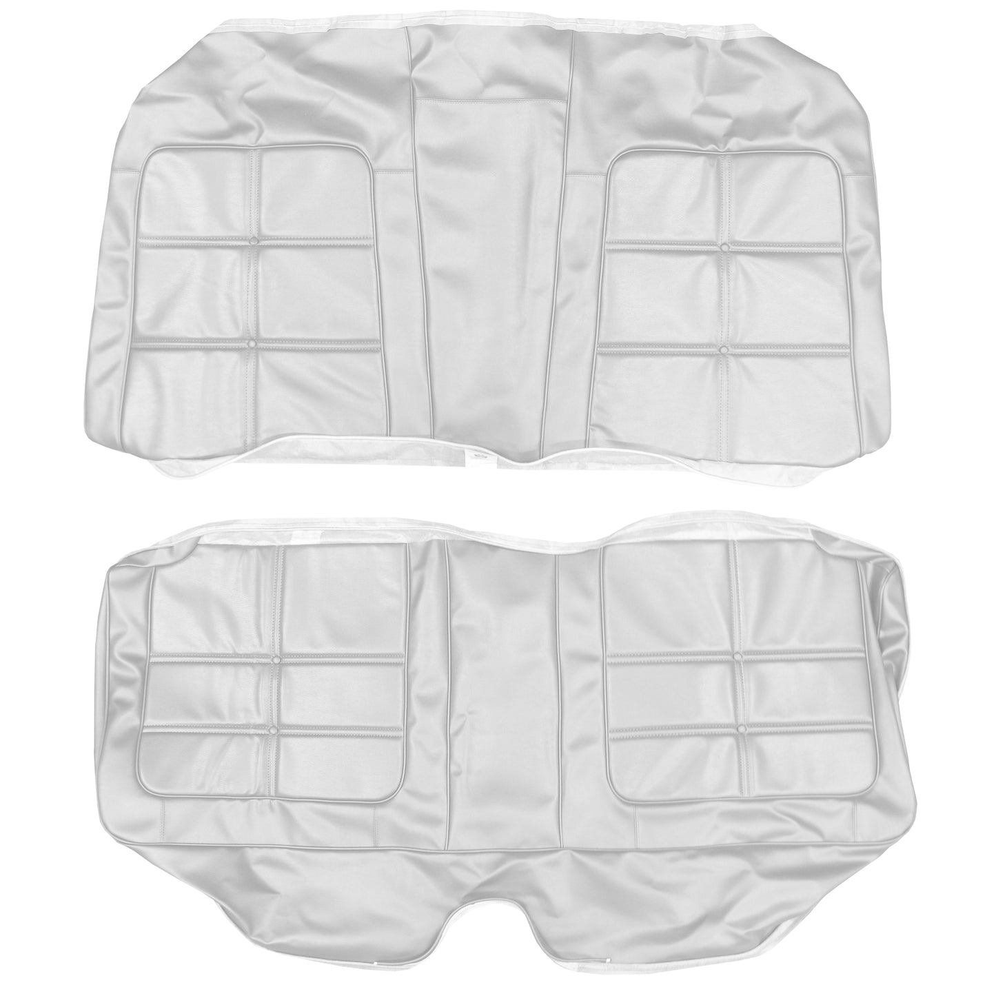 69 CHARGER/DAYTONA HARDTOP REAR UPHOLSTERY - WHITE