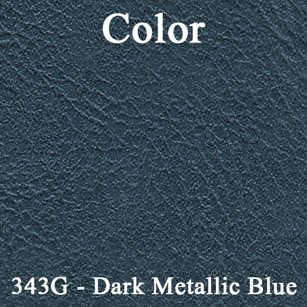 65 SKYLARK/GS REAR BENCH UPH - LT MT BLUE/DARK MT BLUE