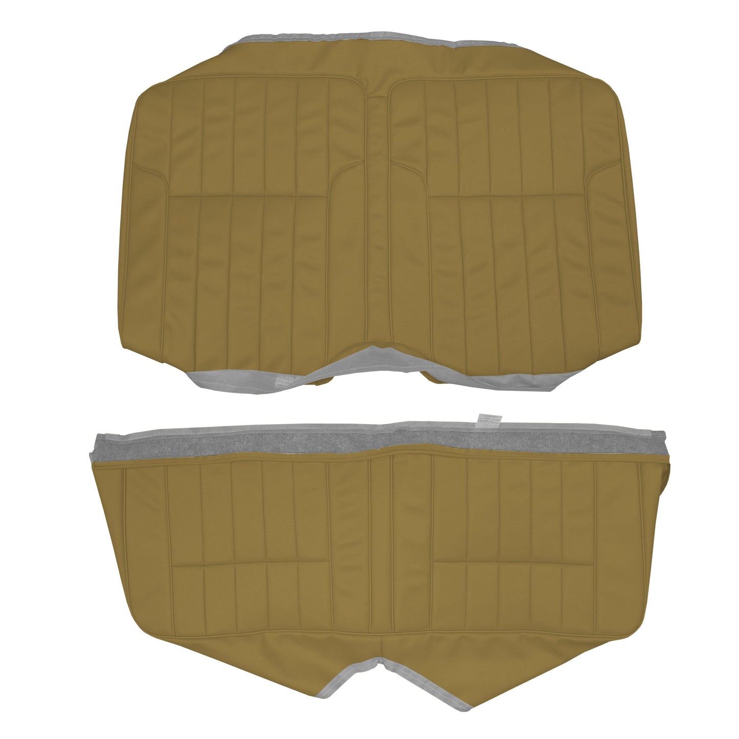 69 FIREBIRD "DELUXE" FIXED HTP REAR UPHOLSTERY - GOLD