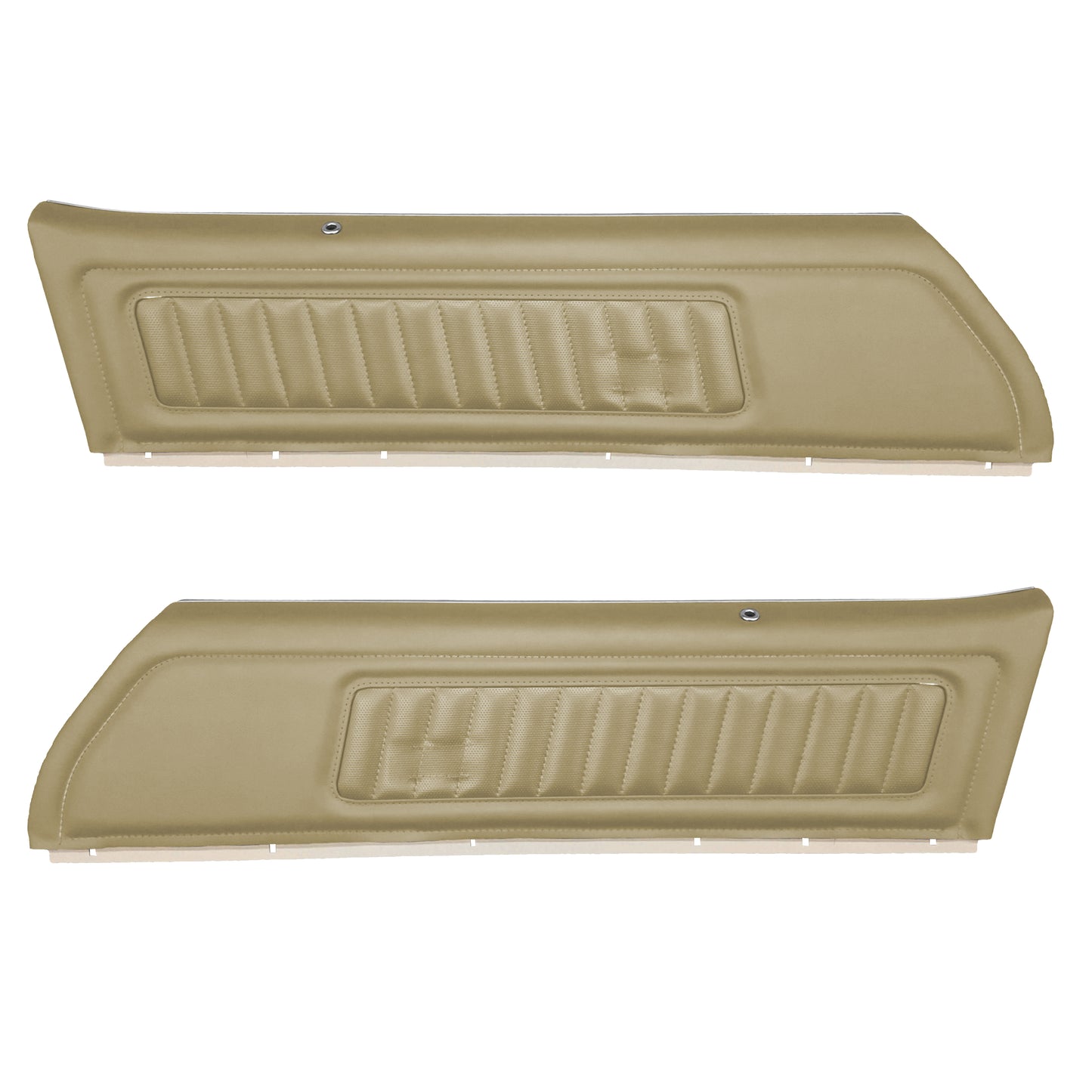 72 FIREBIRD/TRANS AM "DELUXE" UPPER DOOR PANELS (PRE-ASSEMBLED) - SRM SANDALWOOD