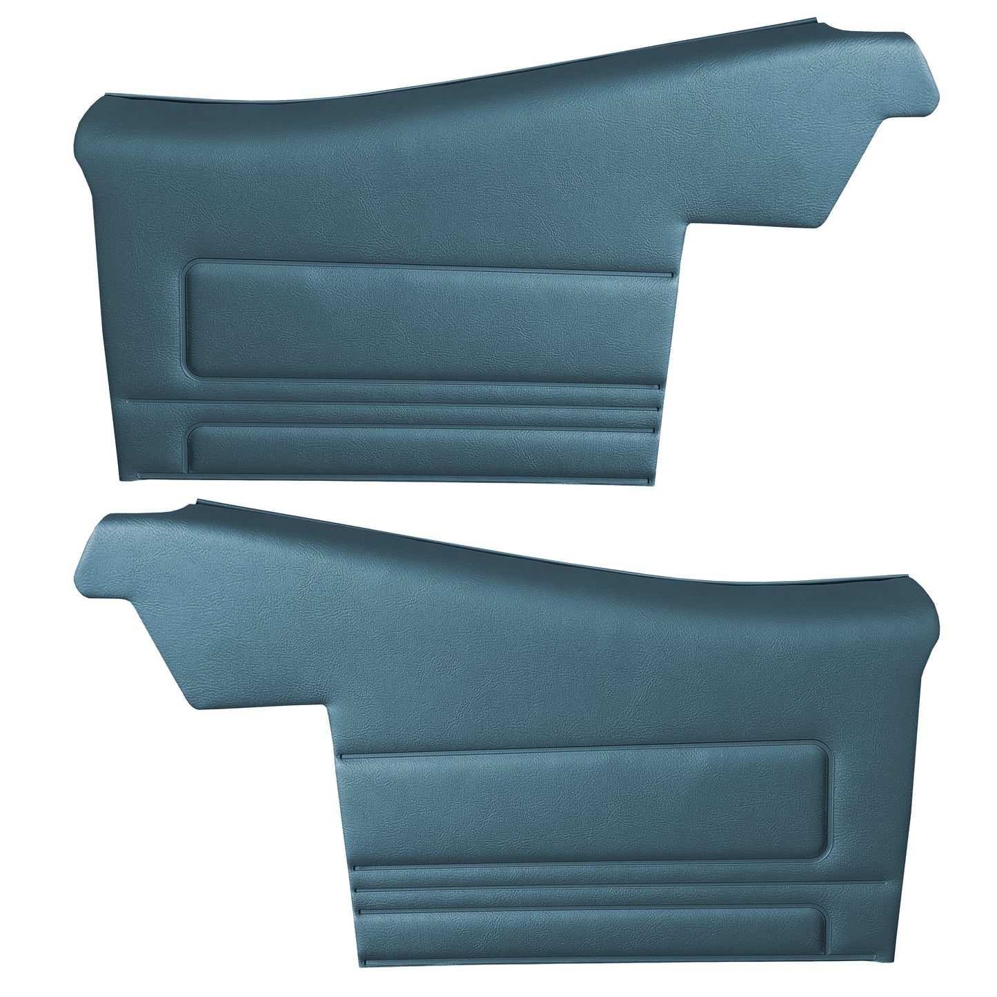 68 GTO/LEMANS CONVERTIBLE REAR PANELS (PRE-ASSEMBLED) - BLUE