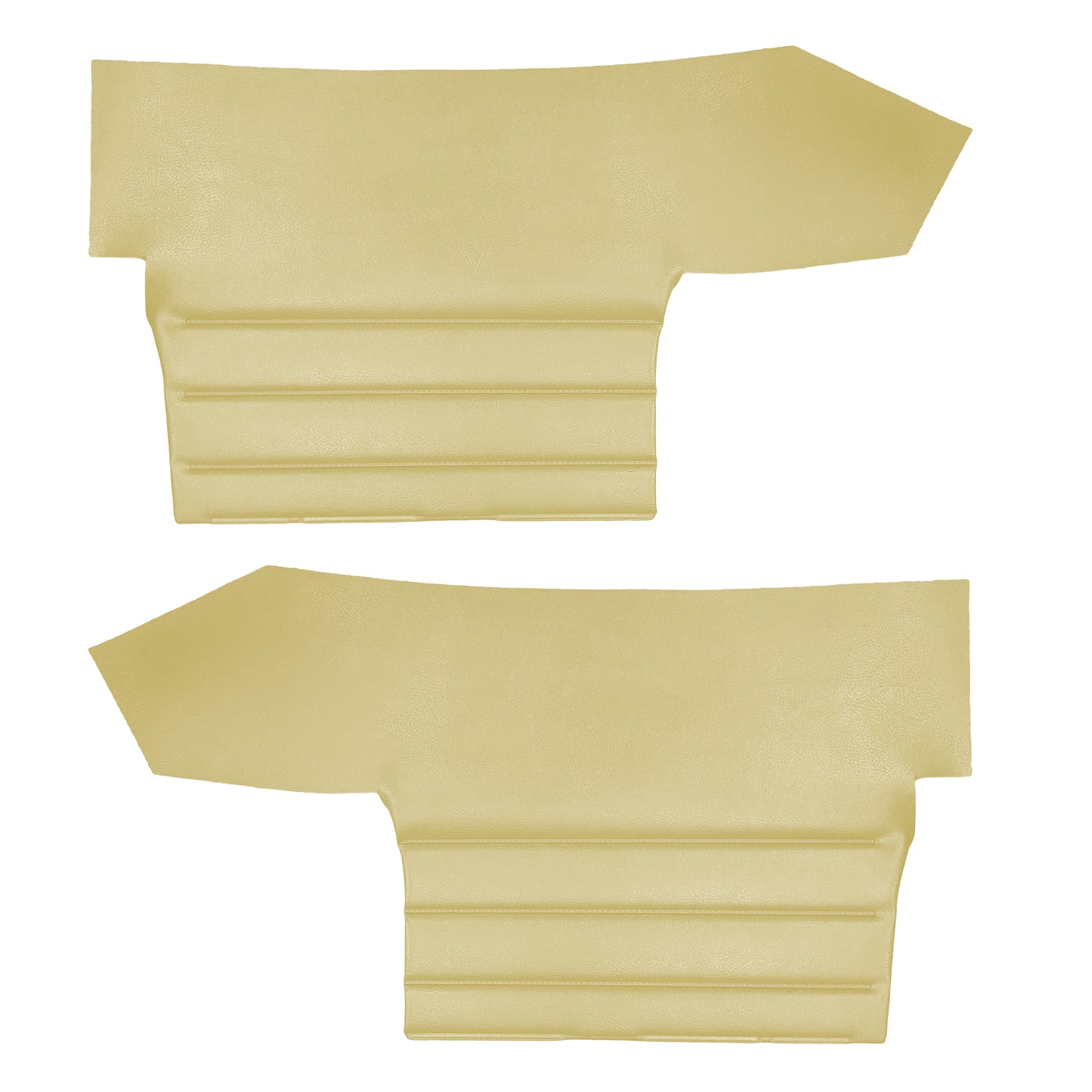 67 CUTLASS SUPREME/442 CONVERTIBLE REAR PANELS - PEARL YELLOW