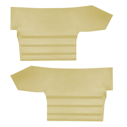 67 CUTLASS SUPREME/442 CONVERTIBLE REAR PANELS - PEARL YELLOW