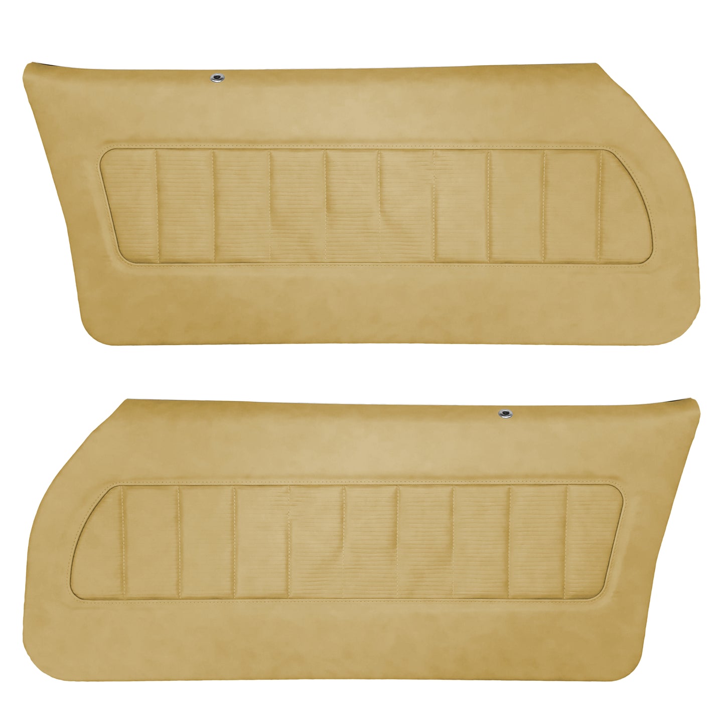 77 CAMARO "DELUXE" DOOR PANELS (PRE-ASSEMBLED) -  BUCKSKIN