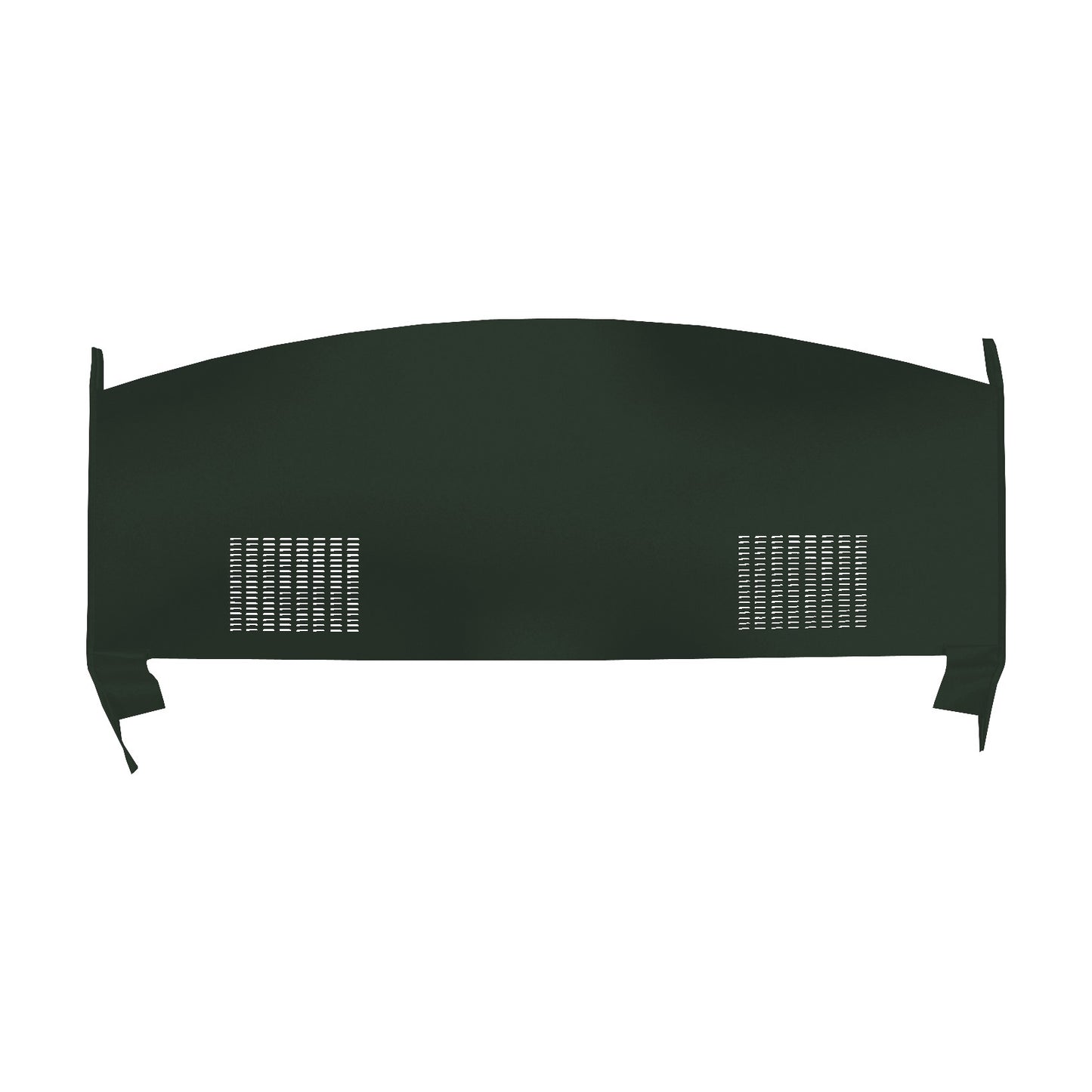 73 DUSTER/DART SPORT PACKAGE TRAY WITH SPEAKER CUT-OUTS - GREEN