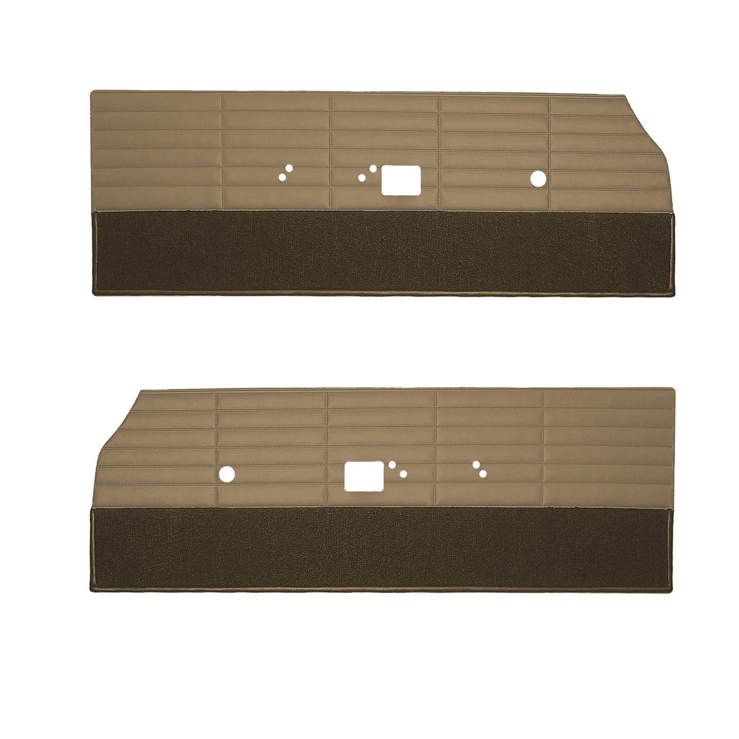 66 CORONET 500 FRONT DOOR PANELS - GOLD