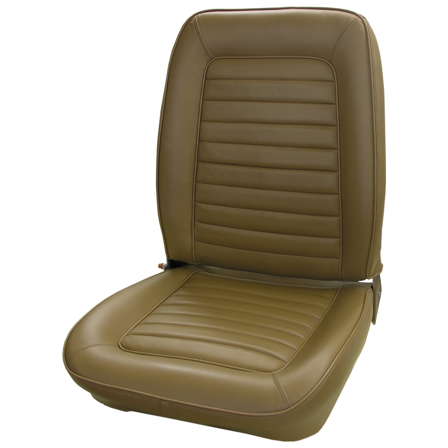 69 AMX LEATHER BUCKET SEAT UPHOLSTERY - CHARCOAL