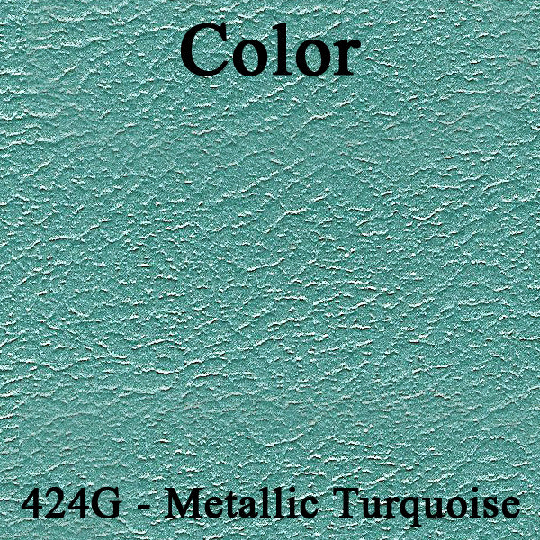 67 CAMARO "DELUXE" CONVERTIBLE REAR PANELS - TURQUOISE