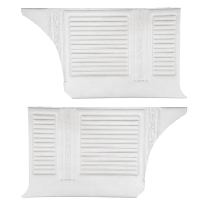 67 SATELLITE/GTX HARDTOP REAR PANELS - PEARL WHITE