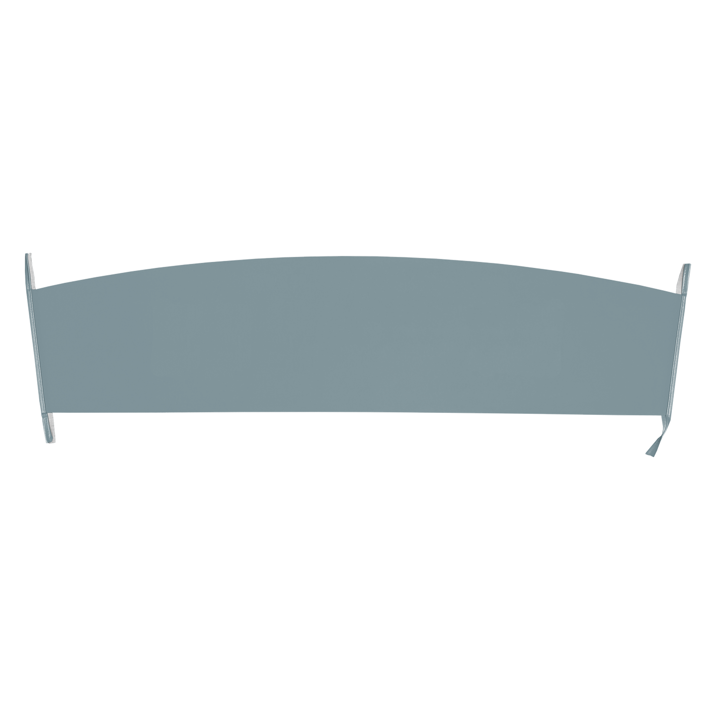 66-67 DODGE/PLYMOUTH B-BODY HARDTOP PACKAGE TRAY W/O SPEAKER CUT-OUTS - LIGHT BLUE