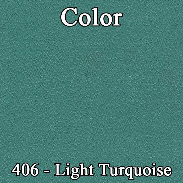 63 DART GT BUCKET SEAT UPHOLSTERY - TURQUOISE