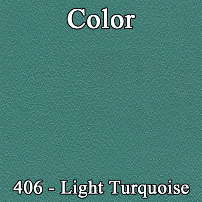 63 CHRYSLER 300 CONSOLE CARPET  - AQUA TUXEDO (LOOP)