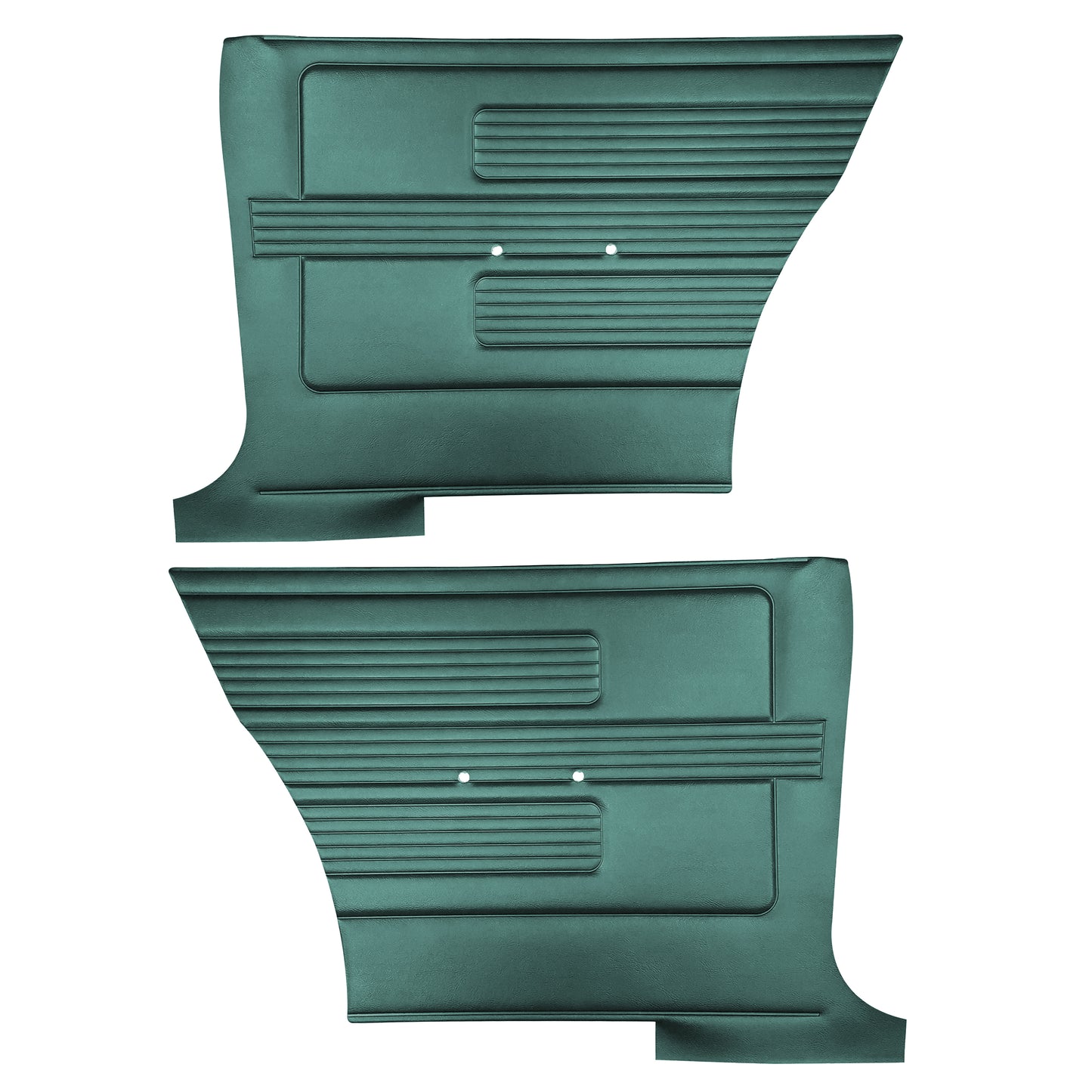 67 GTO/LEMANS HARDTOP REAR PANELS - TURQUOISE