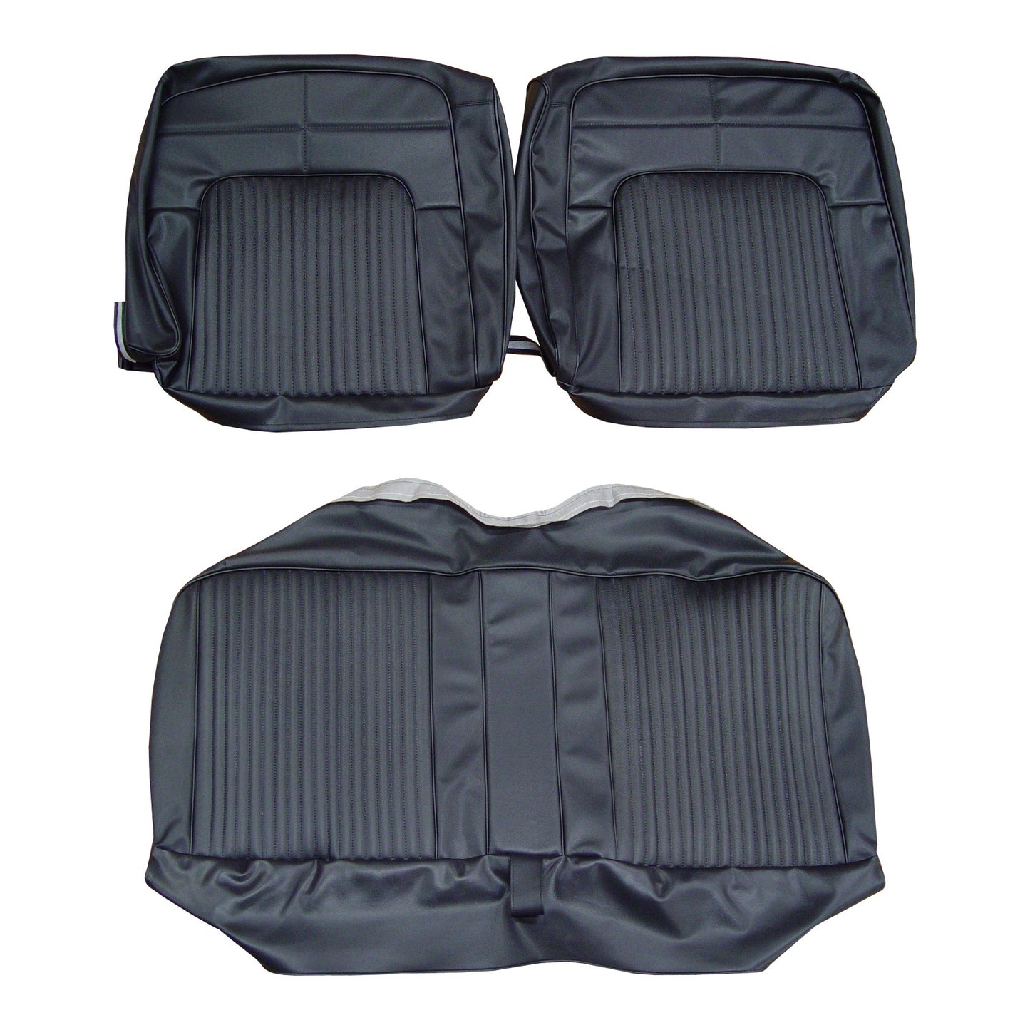 69 CORONET 500 SPLIT BENCH UPHOLSTERY - BLACK