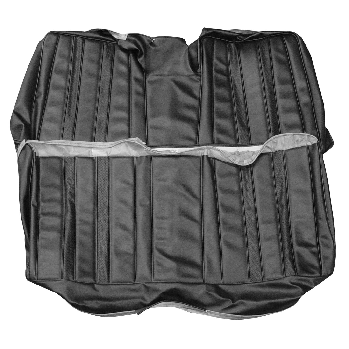 68 SPORT FURY HARDTOP REAR UPHOLSTERY - BLACK