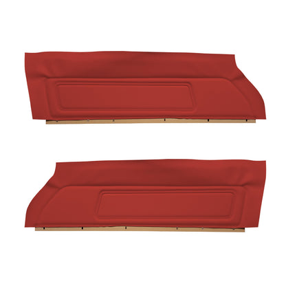 77 FIREBIRD/TRANS AM "DELUXE" UPPER DOOR PANELS (UNASSEMBLED) - FIRETHORN